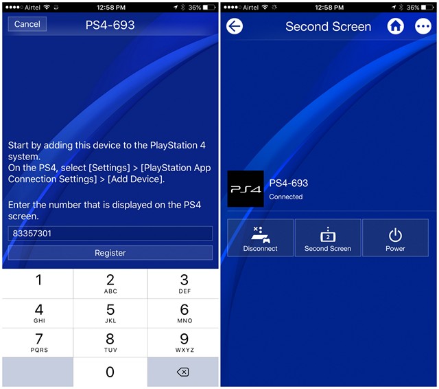 اتصال PS4 به تلفن هوشمند شما