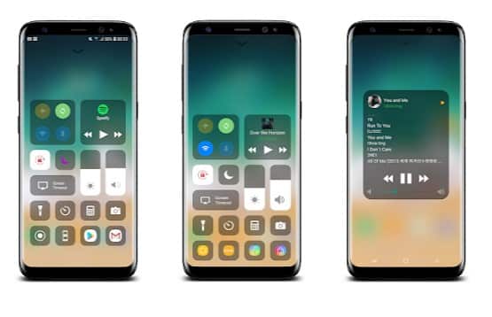 تبدیل اندروید به ios واقعی با Control Center IOS 12