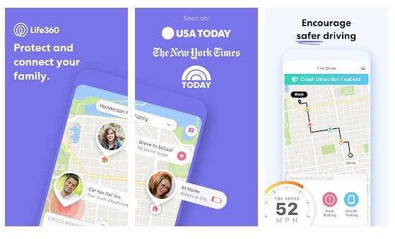 اپلیکیشن ردیابی افراد - Life360