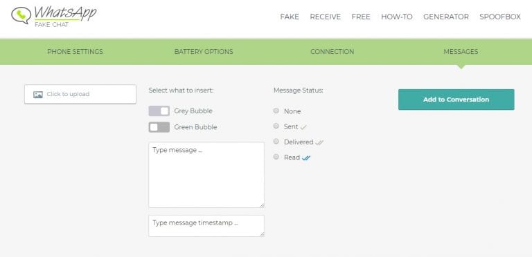 استفاده از Fakewhats برای ساخت صفحه چت جعلی واتساپ (مبتنی بر وب)