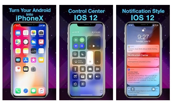 برنامه Phone X Launcher