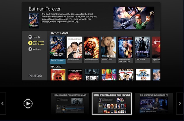 نرم افزار Pluto TV سونی 4 
