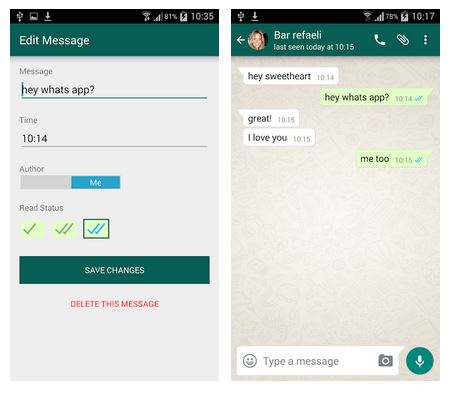 Prank – fake conversations