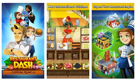 بازی آشپزی رستوران Restaurant Dash