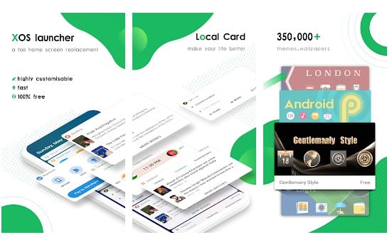 لانچر آیفون XOS Launcher
