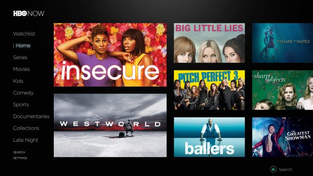 نرم افزار HBO NOW پلی استیشن 4 