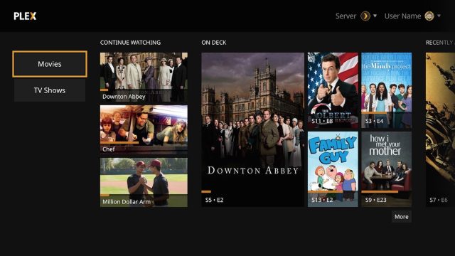 برنامه Plex سونی 4 