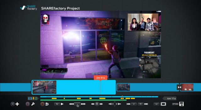 برنامه SHAREfactory سونی 4