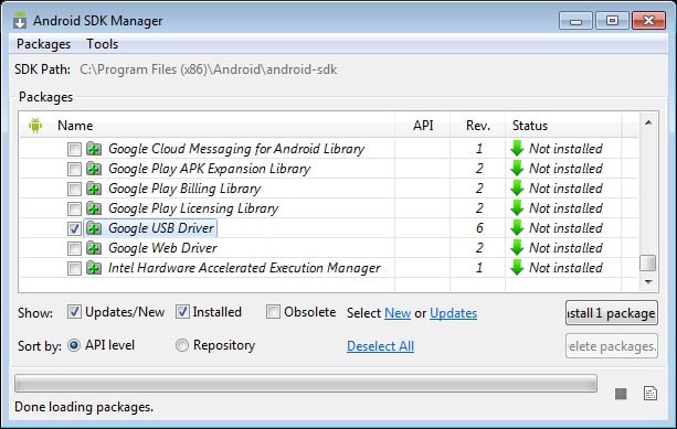 دانلود Android SDK Tool 