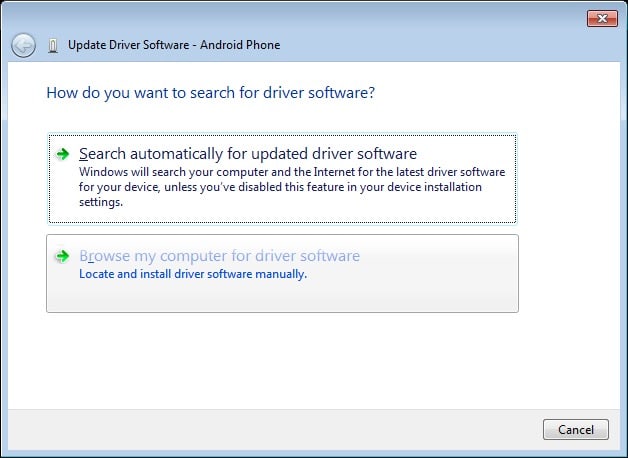دانلود درایور گوشی اندروید با Device Manager