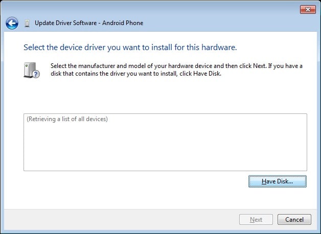 دانلود درایورهای گوشی Android با Device Manager