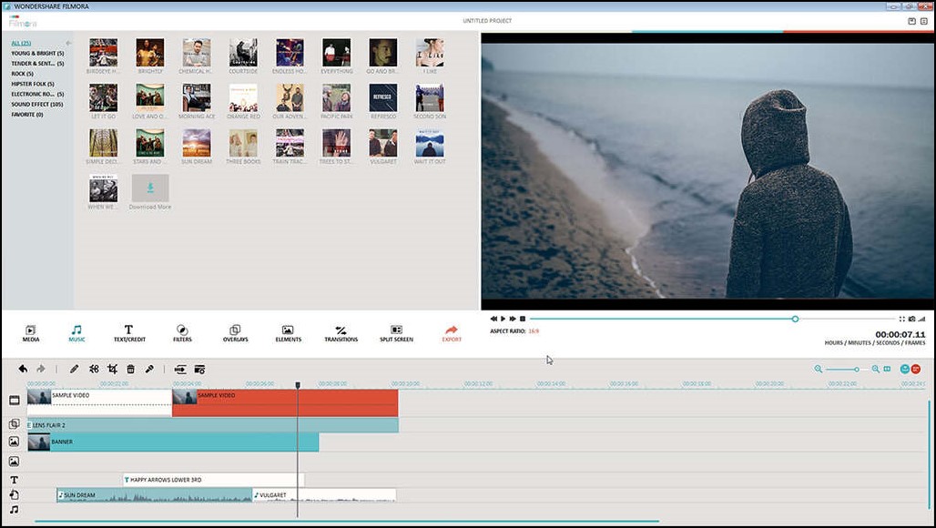 نرم افزار ساخت فیلم کامپیوتر Filmora Video Editor