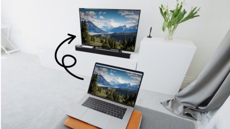 نحوه اتصال لپ تاپ به تلویزیون