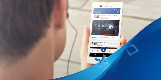 برنامه تلفن همراه PlayStation