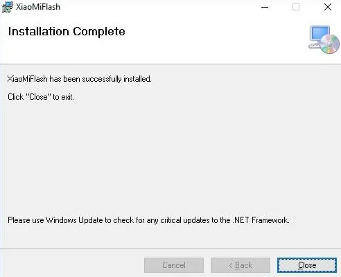  آموزش نصب mi flash tool