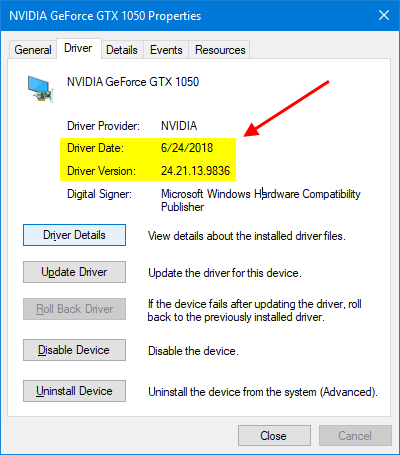 چگونه درایور کارت گرافیک Nvidia را به نسخه قبلی در ویندوز 10 برگردانیم