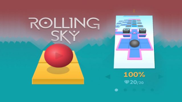 بازی سرگرم کننده Rolling Sky