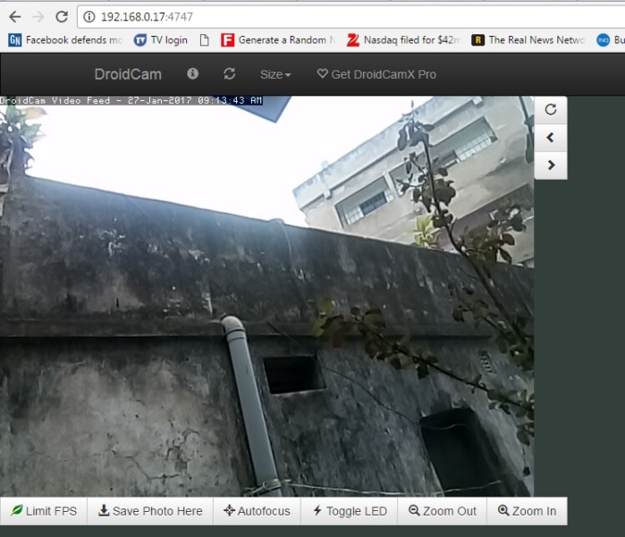 برنامه DroidCam