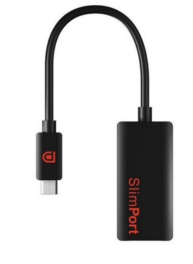 اتصال گوشی قدیمی به تلویزیون با استفاده از کابل USB SlimPort