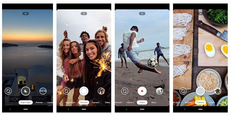 از برنامه Google Camera استفاده کنید