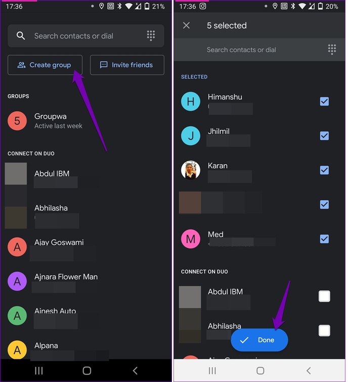 نرم افزار کنفرانس تصویری اندروید