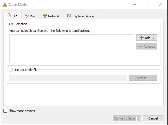 تبدیل فرمت با vlc