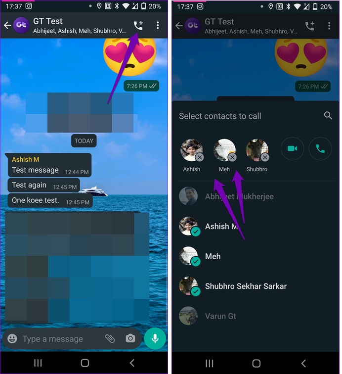 نرم افزار کنفرانس تصویری اندروید
