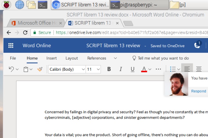 از Microsoft Office Online در مرورگر استفاده کنید