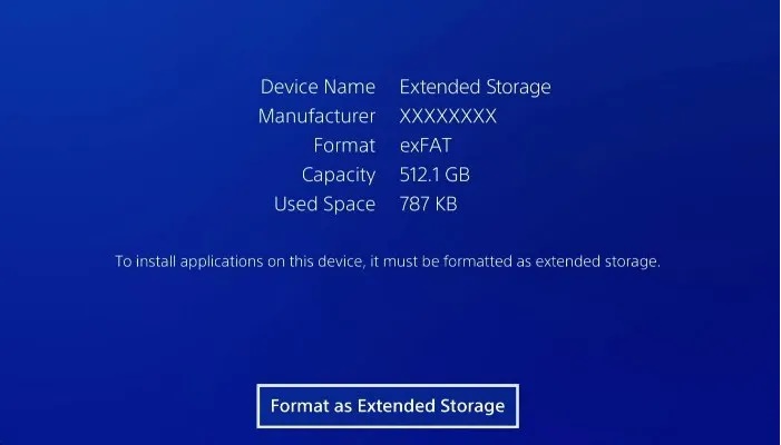 افزایش فضای ذخیره سازی PS4  با وصل کردن درایو خارجی