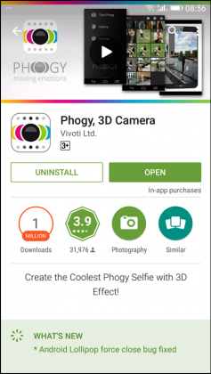 نحوه ضبط تصاویر 3D در اندروید با استفاده از برنامه دوربین Phogy 3D