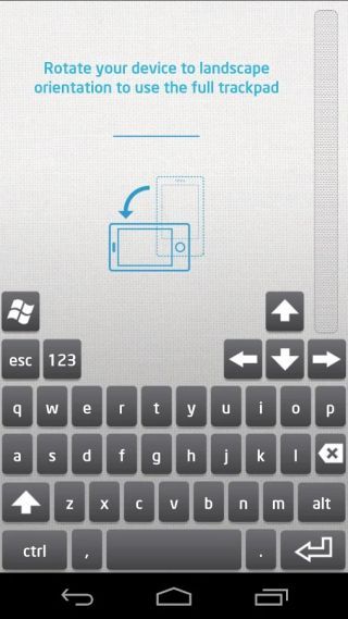 برنامه Intel Remote Keyboard