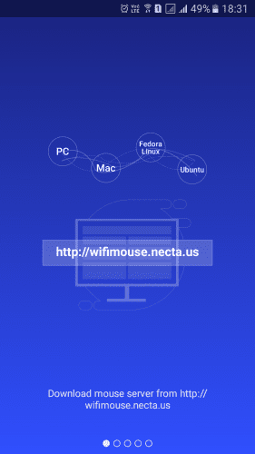 برنامه WiFi Mouse