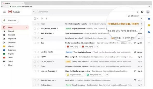  مدیریت اسپم Gmail 