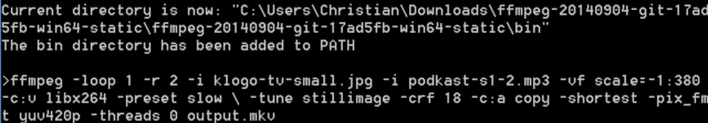آموزش استفاده از FFmpeg