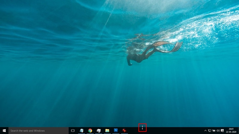 باز کردن قفل Taskbar
