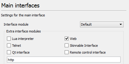 تنظیمات VLC