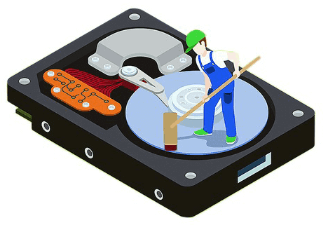 پاك كردن اطلاعات هارد