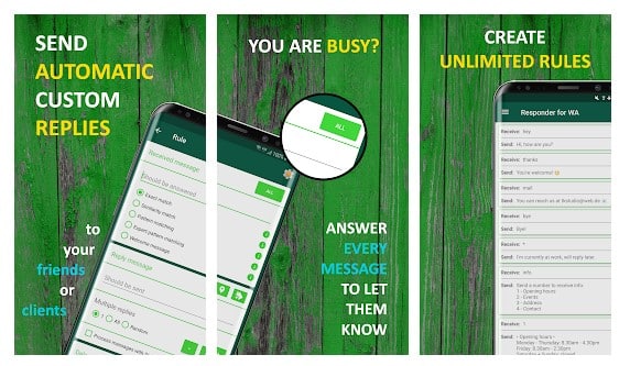 ارسال پیام خودکار در واتساپ