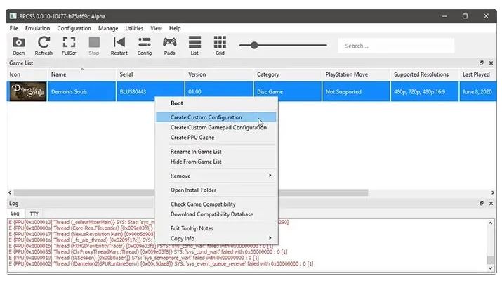  شبیه سازی بازی PS3 برای کامپیوتر 