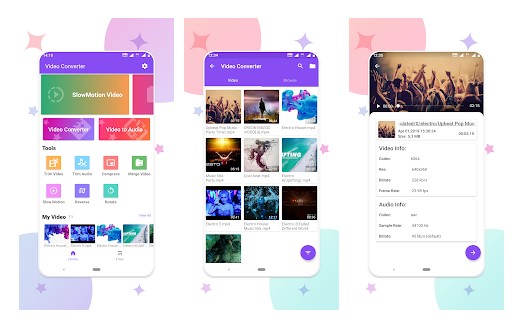 برنامه تبدیل ویدیوی ساده و مؤثر برای اندروید