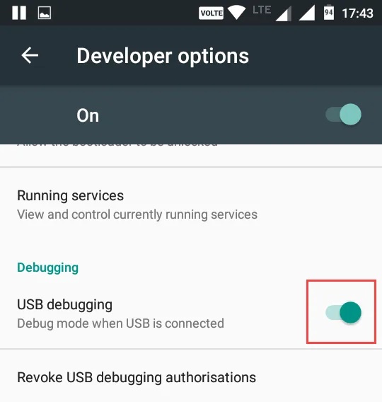  نمایش صفحه اندروید روی لینوکس  خود  از طریق USB