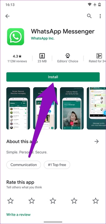 مشکل Unfor­tu­nate­ly What­sApp Has Stopped