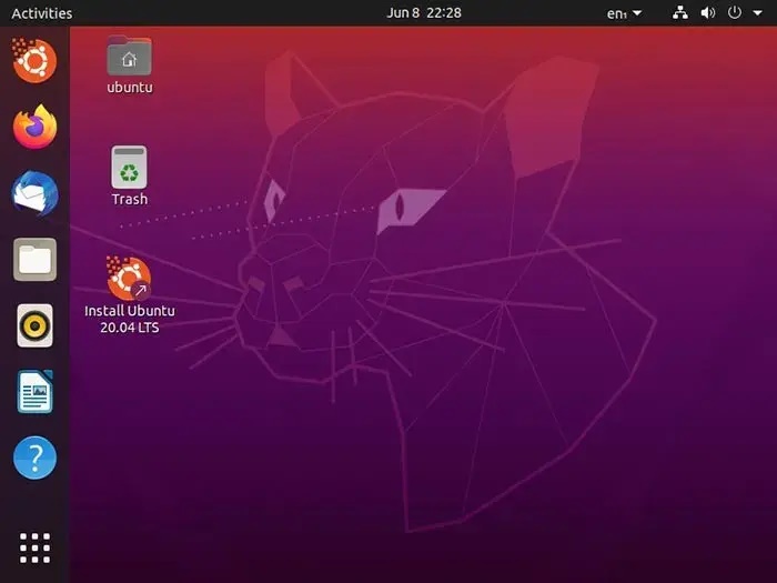 فلش مموری بوت Ubuntu