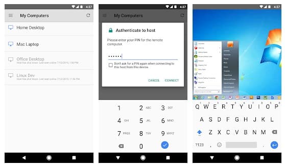 برنامه Chrome Remote Control