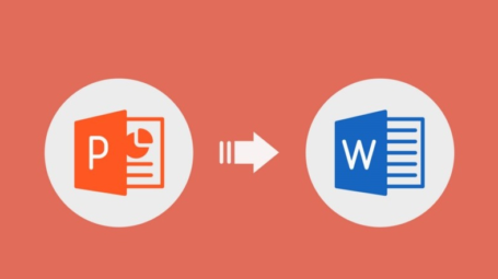 تبدیل پاورپوینت به Word