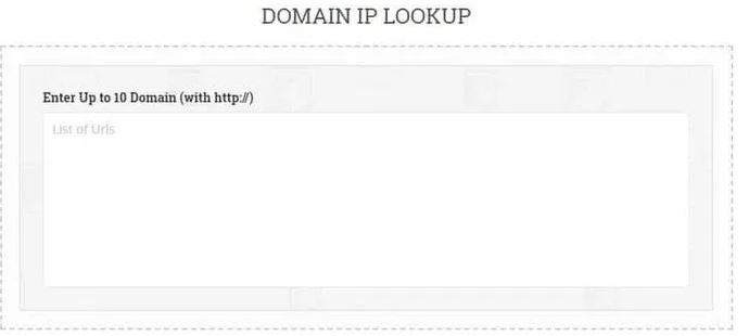 Domain IP Lookup - Small Seo Tools