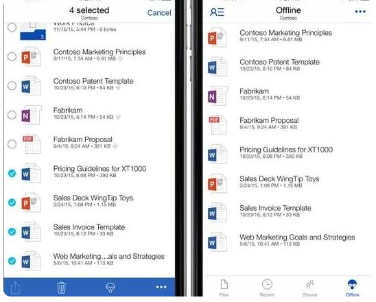 Microsoft One Drive App