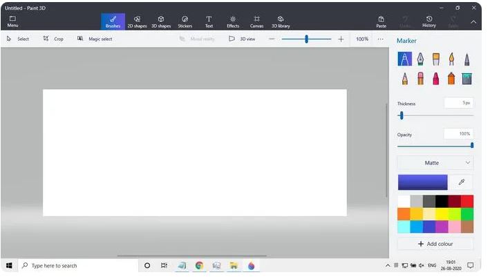 باز کردن رنگ 3D