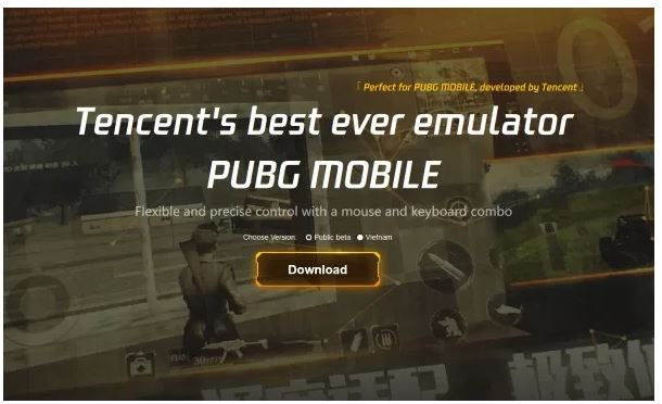 با استفاده از شبیه ساز Tencent