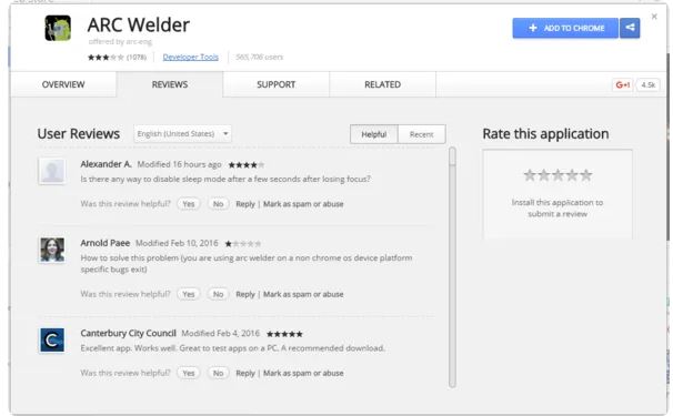 اجرای برنامه های اندروید در Google Chrome